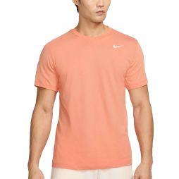 Футболка чоловіча Nike Solid Crew apricot agate/white Футболка чоловіча Nike Solid Crew apricot agate/white