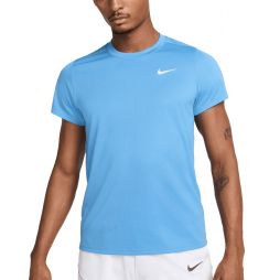 Тенісна футболка чоловіча Nike Court Victory blue beyond/white Тенісна футболка чоловіча Nike Court Victory blue beyond/white