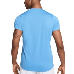 Тенісна футболка чоловіча Nike Court Victory blue beyond/white Тенісна футболка чоловіча Nike Court Victory blue beyond/white