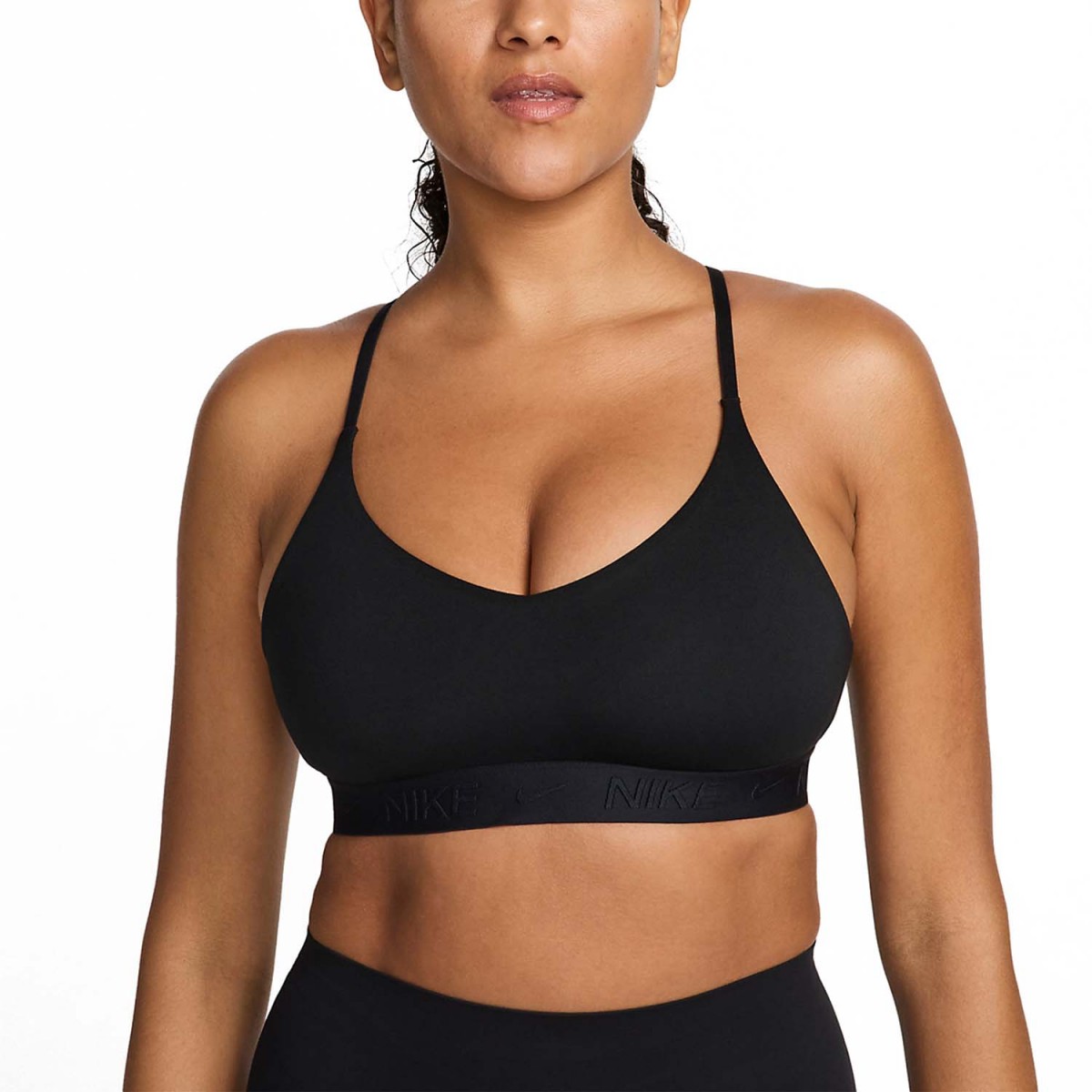 Топ женский Nike Indy Light Sports Bra black