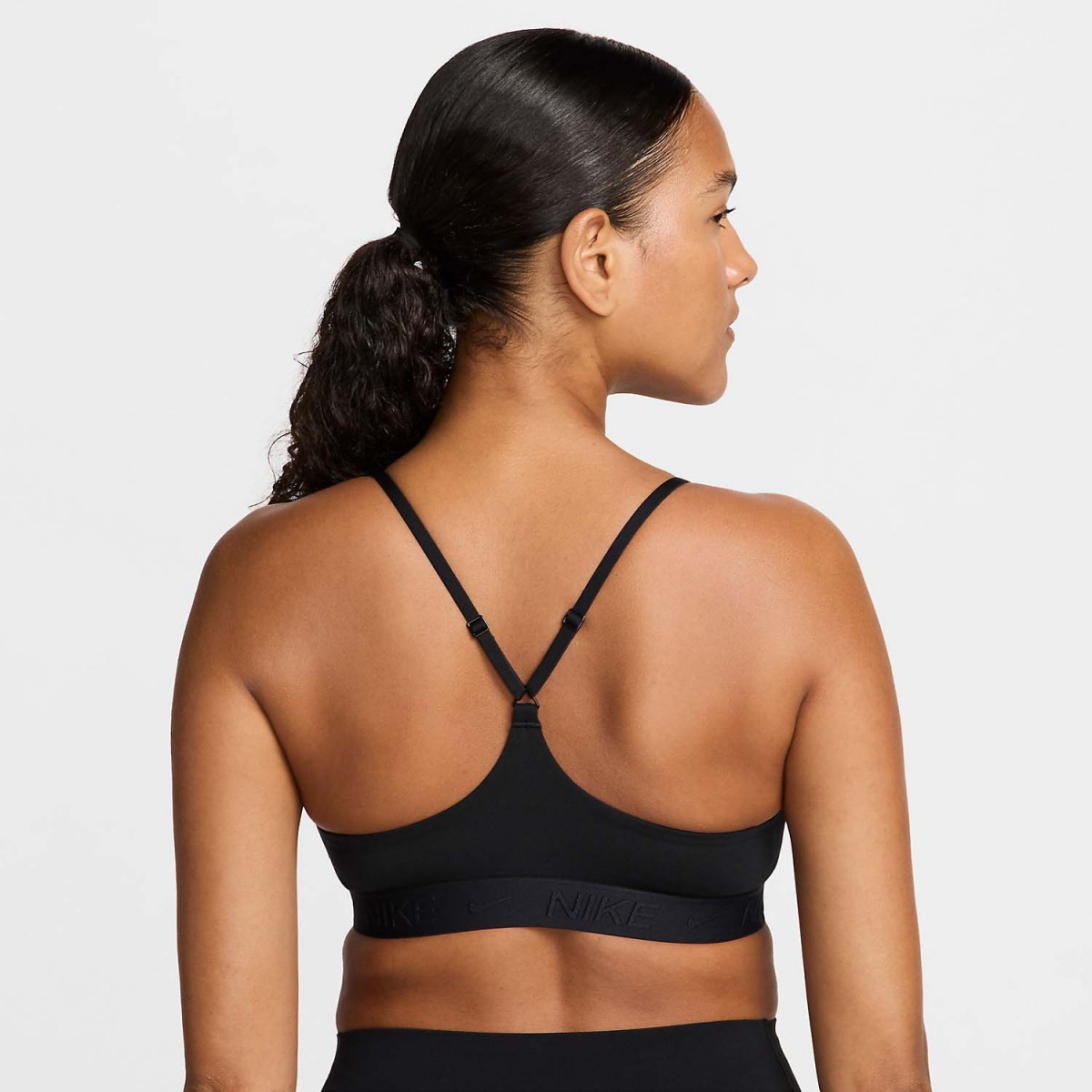 Топ женский Nike Indy Light Sports Bra black