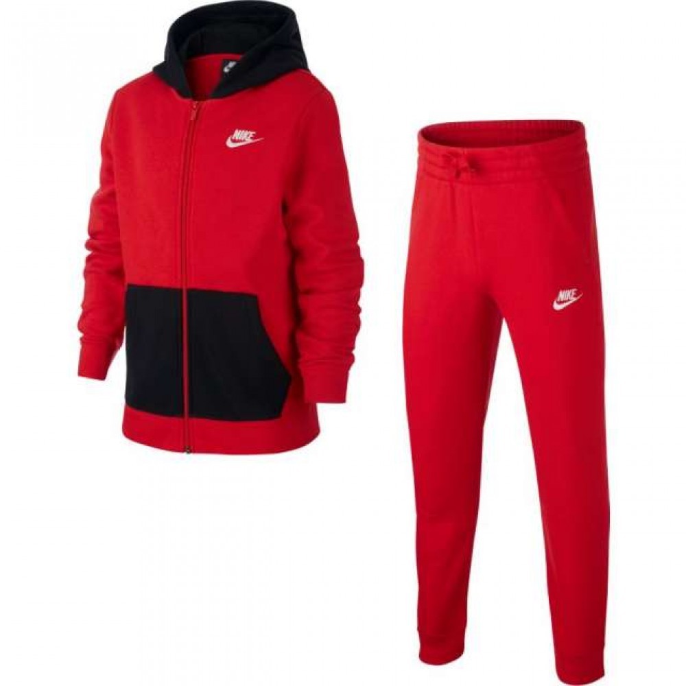 Спортивный костюм детский Nike Boys NSW Track Suit BF Core red