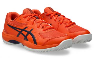 Детские теннисные кроссовки Asics Gel-Game GS ГРУНТ nova orange/infigo fog Детские теннисные кроссовки Asics Gel-Game GS ГРУНТ nova orange/infigo fog