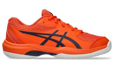 Детские теннисные кроссовки Asics Gel-Game GS ГРУНТ nova orange/infigo fog Детские теннисные кроссовки Asics Gel-Game GS ГРУНТ nova orange/infigo fog