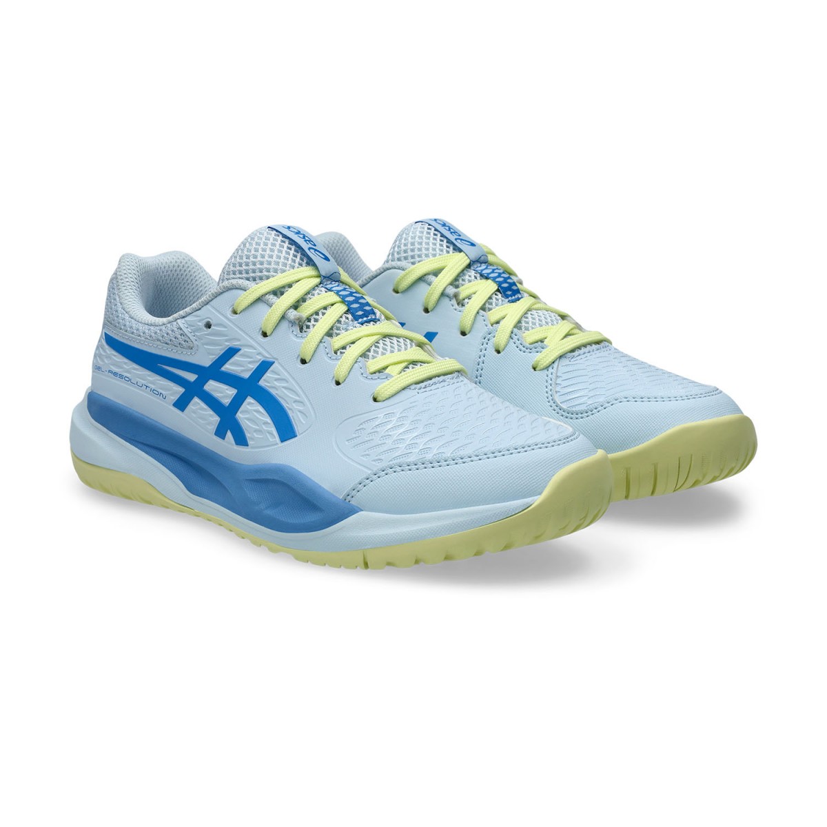 Дитячі тенісні кросівки Asics Gel-Resolution X GS light blue/blue coast