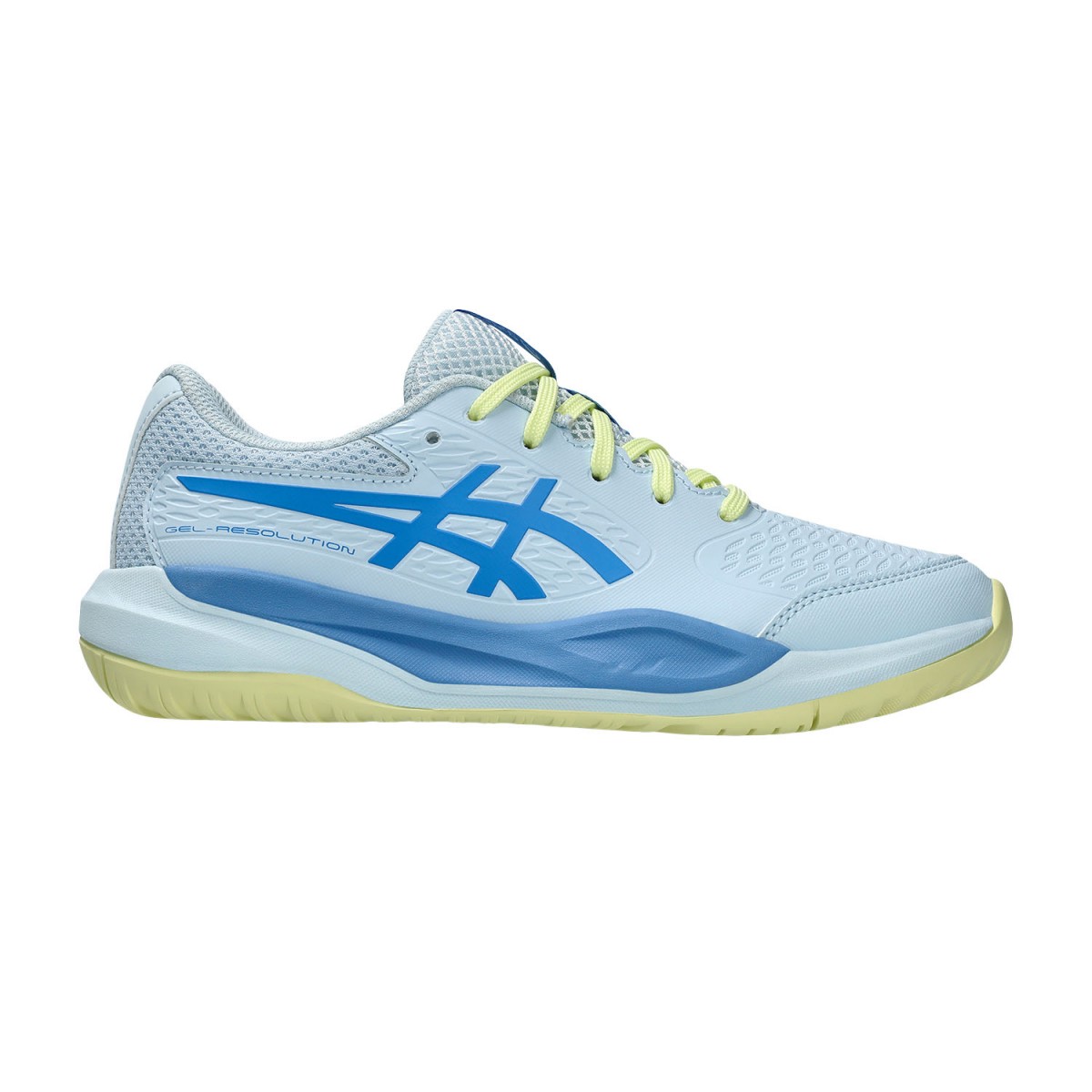 Дитячі тенісні кросівки Asics Gel-Resolution X GS light blue/blue coast