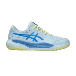 Детские теннисные кроссовки Asics Gel-Resolution X GS ГРУНТ light blue/blue coast Детские теннисные кроссовки Asics Gel-Resolution X GS ГРУНТ light blue/blue coast