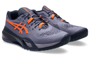 Тенісні кросівки чоловічі Asics Gel-Resolution X greyish purple/nova orange Тенісні кросівки чоловічі Asics Gel-Resolution X greyish purple/nova orange