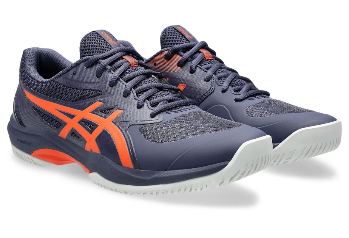 Тенісні кросівки чоловічі Asics Gel-Game FF greyish purple/nova orange