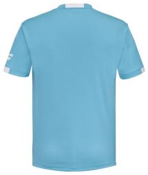 Тенісна футболка дитяча Babolat Play Crew Neck T-Shirt Boy cyan blue Тенісна футболка дитяча Babolat Play Crew Neck T-Shirt Boy cyan blue