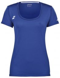 Тенісна футболка дитяча Babolat Play Cap Sleeve Girl solidate blue Тенісна футболка дитяча Babolat Play Cap Sleeve Girl solidate blue