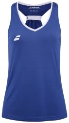 Тенісна майка дитяча Babolat Play Tank Top Girl solidate blue Тенісна майка дитяча Babolat Play Tank Top Girl solidate blue