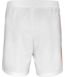 Тенісні шорти дитячі Babolat Play Short Boy white/orange Тенісні шорти дитячі Babolat Play Short Boy white/orange