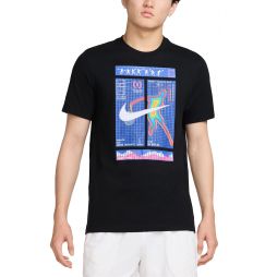 Тенісна футболка чоловіча Nike Court Pro T-Shirt black Тенісна футболка чоловіча Nike Court Pro T-Shirt black