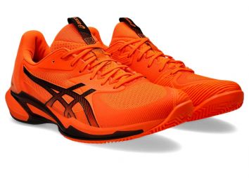 Теннисные кроссовки мужские Asics Solution Speed FF 3 ГРУНТ shocking orange/black Теннисные кроссовки мужские Asics Solution Speed FF 3 ГРУНТ shocking orange/black
