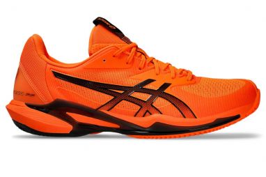 Теннисные кроссовки мужские Asics Solution Speed FF 3 ГРУНТ shocking orange/black Теннисные кроссовки мужские Asics Solution Speed FF 3 ГРУНТ shocking orange/black