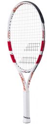Теннисная ракетка детская Babolat Drive Jr (23) white/red Теннисная ракетка детская Babolat Drive Jr (23) white/red
