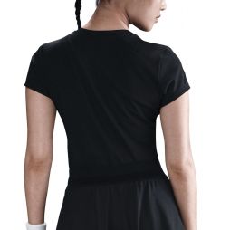 Тенісна футболка жіноча Nike Court Advantage Pro T-Shirt black Тенісна футболка жіноча Nike Court Advantage Pro T-Shirt black
