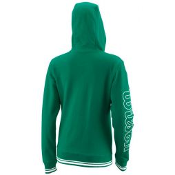 Худі жіноче Wilson Team II FZ Hoody W green/white Худі жіноче Wilson Team II FZ Hoody W green/white