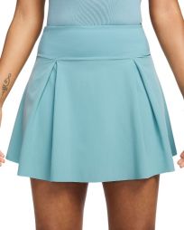 Тенісна спідничка жіноча Nike Court Advantage Club Skirt denim turquoise/white Тенісна спідничка жіноча Nike Court Advantage Club Skirt denim turquoise/white