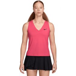 Тенісна майка жіноча Nike Court Victory Tank aster pink/black Тенісна майка жіноча Nike Court Victory Tank aster pink/black