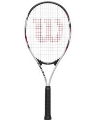Тенісна ракетка Wilson Hyper Fusion XL white/black Тенісна ракетка Wilson Hyper Fusion XL white/black