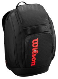 Теннисный рюкзак Wilson Clash V3 Backpack black/infrared Теннисный рюкзак Wilson Clash V3 Backpack black/infrared