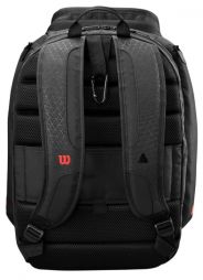 Теннисный рюкзак Wilson Clash V3 Backpack black/infrared Теннисный рюкзак Wilson Clash V3 Backpack black/infrared