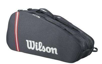 Тенісна сумка Wilson Tour 6 PK Bag black/black/red