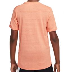 Футболка дитяча Nike SS Miler Top apricot agate Футболка дитяча Nike SS Miler Top apricot agate