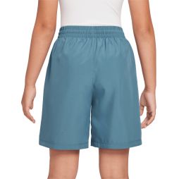 Тенісні шорти дитячі Nike Multi Shorts smokey blue/white Тенісні шорти дитячі Nike Multi Shorts smokey blue/white