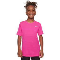 Футболка дитяча Nike SS Miler Top shocking pink Футболка дитяча Nike SS Miler Top shocking pink