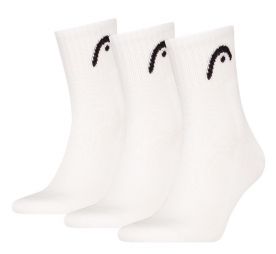 Head All Sports Training Short Crew 3-pack/white/black Head All Sports Training Short Crew 3-pack/white/black
