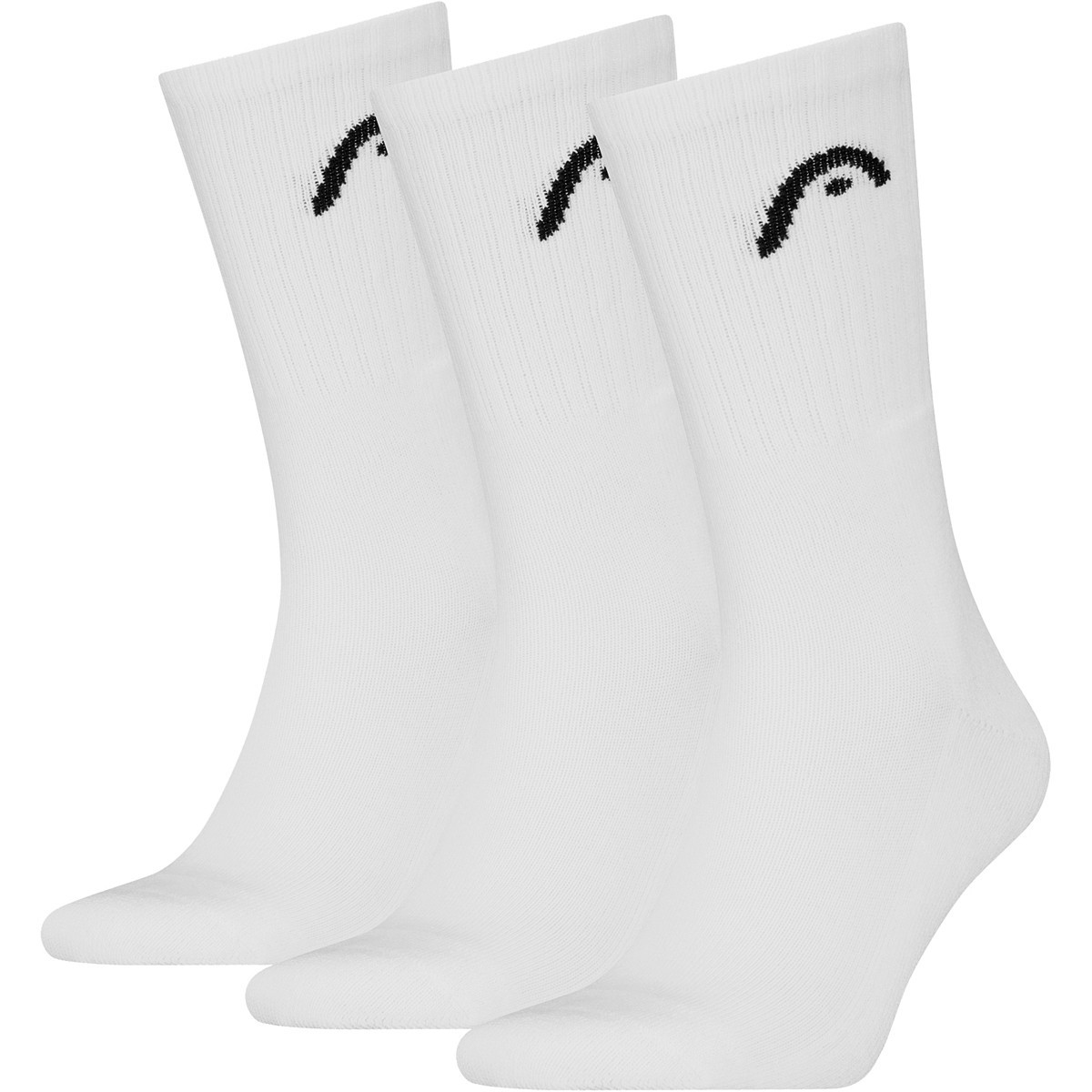 Head All Sports Training Crew 3-pack/white/black