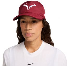 Тенісна кепка Nike Rafa Club Cap team red/white Тенісна кепка Nike Rafa Club Cap team red/white