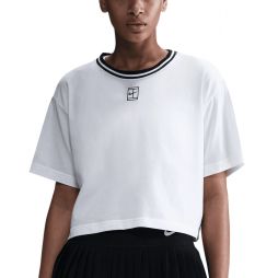 Футболка жіноча Nike Heritage T-Shirt white/black Футболка жіноча Nike Heritage T-Shirt white/black