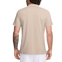 Тенісна футболка чоловіча Nike Court Advantage Polo sanddrift/light british tan Тенісна футболка чоловіча Nike Court Advantage Polo sanddrift/light british tan