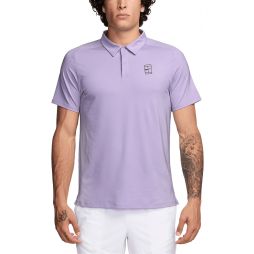 Тенісна футболка чоловіча Nike Court Advantage Polo hydrangeas/dusty amethyst Тенісна футболка чоловіча Nike Court Advantage Polo hydrangeas/dusty amethyst
