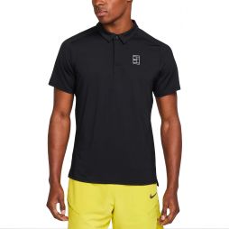 Тенісна футболка чоловіча Nike Court Advantage Polo black/white Тенісна футболка чоловіча Nike Court Advantage Polo black/white