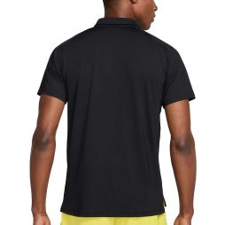 Тенісна футболка чоловіча Nike Court Advantage Polo black/white Тенісна футболка чоловіча Nike Court Advantage Polo black/white