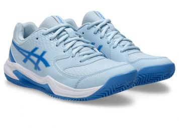 Теннисные кроссовки женские Asics Gel-Dedicate 8 Грунт light blue/blue coast Теннисные кроссовки женские Asics Gel-Dedicate 8 Грунт light blue/blue coast