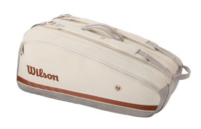 Тенісна сумка Wilson RG Super Tour 9 Pk cream/clay Тенісна сумка Wilson RG Super Tour 9 Pk cream/clay