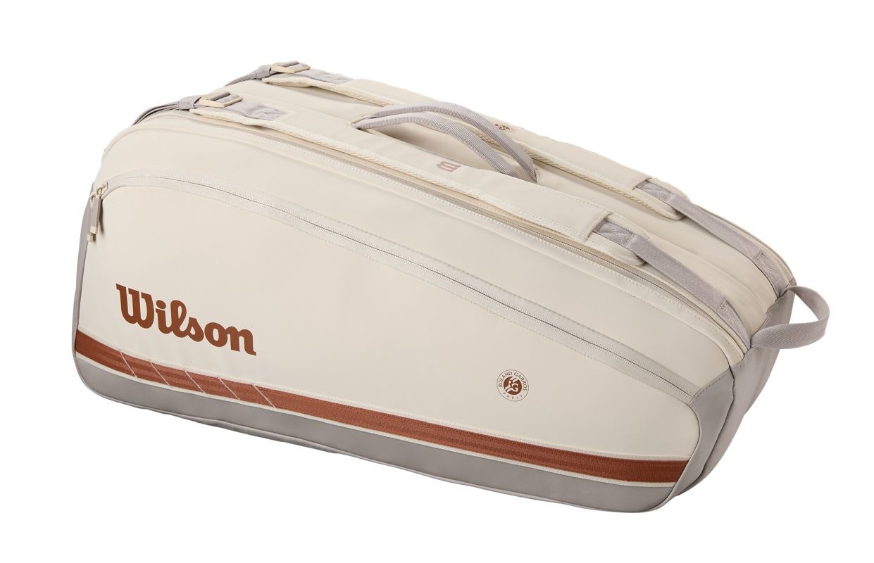 Тенісна сумка Wilson RG Super Tour 9 Pk cream/clay