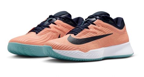 Тенісні кросівки чоловічі Nike Zoom Vapor Pro 3 Грунт apricot agate/obsidian/white/denim turquoise Тенісні кросівки чоловічі Nike Zoom Vapor Pro 3 Грунт apricot agate/obsidian/white/denim turquoise