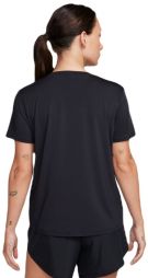 Футболка жіноча Nike One Classic Top black/black Футболка жіноча Nike One Classic Top black/black