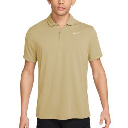 Тенісна футболка чоловіча Nike Court Solid Polo parachute beige/white Тенісна футболка чоловіча Nike Court Solid Polo parachute beige/white