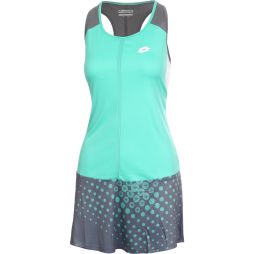 Теннисное платье женское Lotto Top IV Dress blue aquamarine Теннисное платье женское Lotto Top IV Dress blue aquamarine