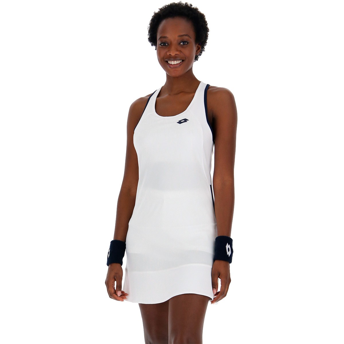 Тенісне плаття жіноче Lotto Squadra II Dress white