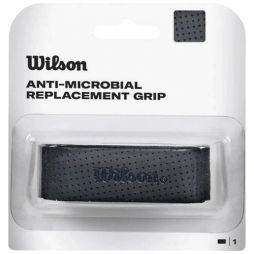 Ручка для ракетки Wilson Anti-Microbial Replacement Grip (1 шт.) black Ручка для ракетки Wilson Anti-Microbial Replacement Grip (1 шт.) black