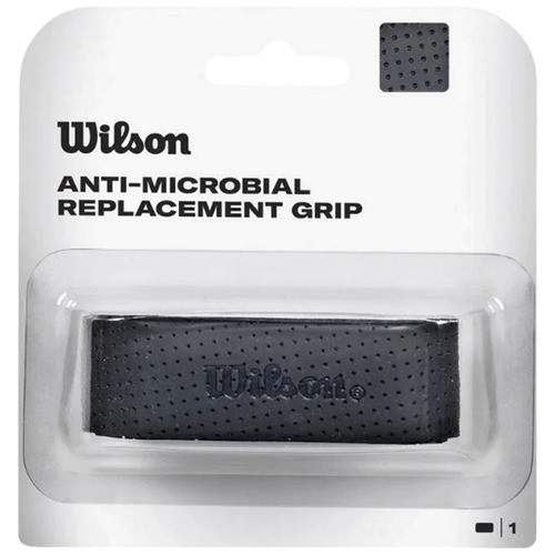 Ручка для ракетки Wilson Anti-Microbial Replacement Grip (1 шт.) black